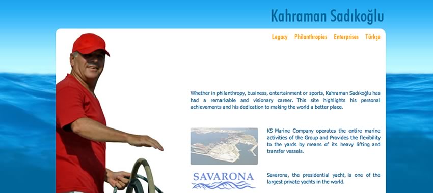 Kahraman Sadıkoğlu Official Website