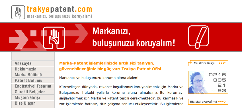 Trakya Patent Web Sitesi